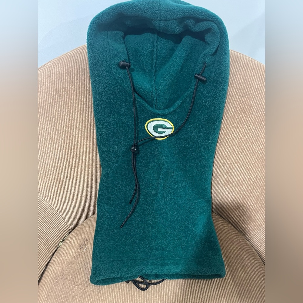 Green Bay Packers Fleece balaclava Hood